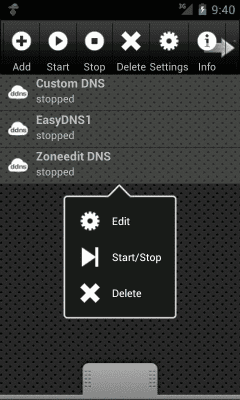 Скриншот приложения Dynamic DNS Update - №1