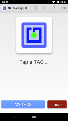 Скриншот приложения NFC ReTag FREE - №1