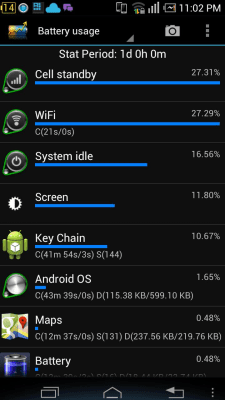 Скриншот приложения Battery Stats Plus - №2
