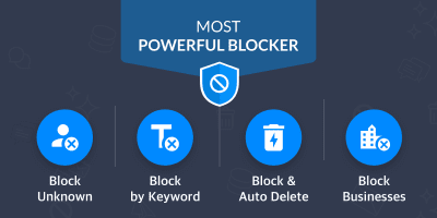 Скриншот приложения Block Text, SMS, Spam Blocker - Key Messages - №2
