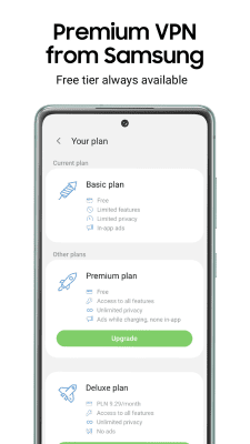Скриншот приложения Samsung Max Privacy VPN and Data Saver - №2