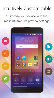 Скриншот приложения ASUS ZenUI Launcher - №2