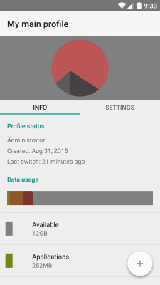 Скриншот приложения SwitchMe Multiple Accounts - №2