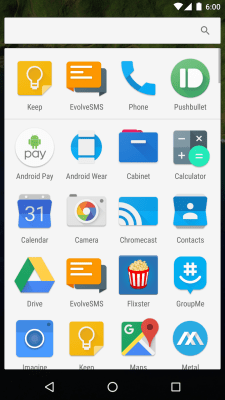 Скриншот приложения Blur - A Launcher Replacement - №2