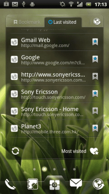 Скриншот приложения EZ Bookmark Widget - №2