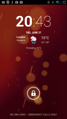 Скриншот приложения SunBeam Live Wallpaper - №2