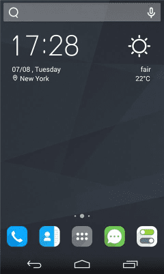 Скриншот приложения FLUI Free Icon Pack - №2