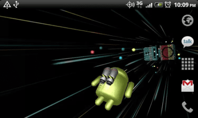 Скриншот приложения Google I/O 2011 Live Wallpaper - №2