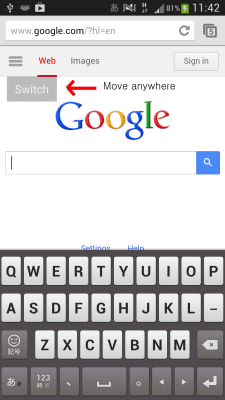 Скриншот приложения Input Switcher Free - №2