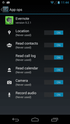 Скриншот приложения App Permission Manager - №2