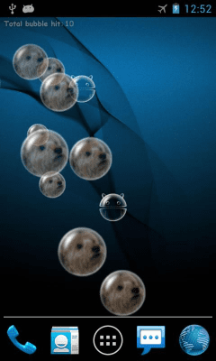 Скриншот приложения Bubble Живые Обои - №2