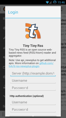 Скриншот приложения Tiny Tiny RSS | News+ - №2