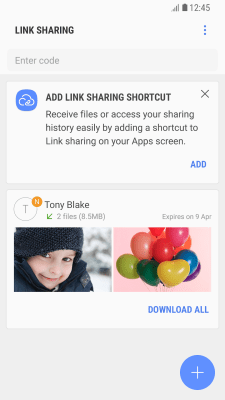 Скриншот приложения Samsung Link Sharing - №2