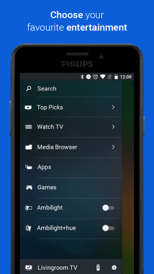 Скриншот приложения Philips TV Remote - №1