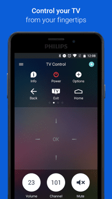 Скриншот приложения Philips TV Remote - №2