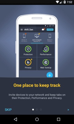 Скриншот приложения AVG Zen - №1
