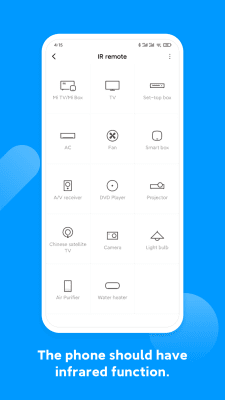 Скриншот приложения Mi Remote controller - №1