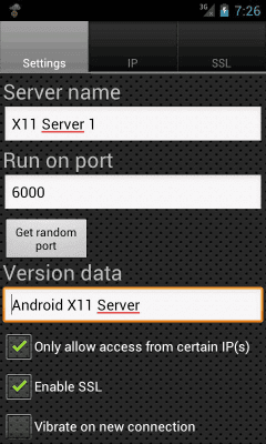 Скриншот приложения X11 Server - №2