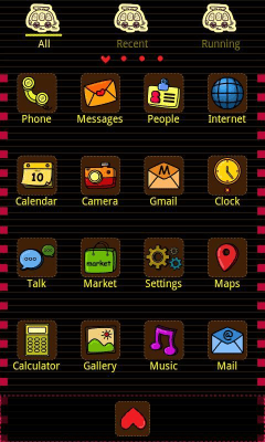 Скриншот приложения Low CO2 Theme GO Launcher EX - №2