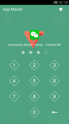 Скриншот приложения AppLock Theme - Spatial - №2