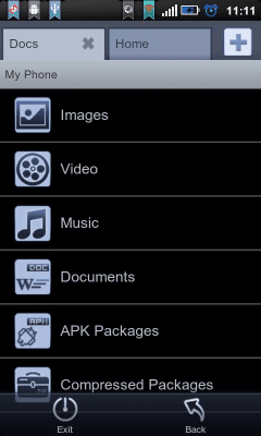 Скриншот приложения File Expert ClassicBlack Theme - №2
