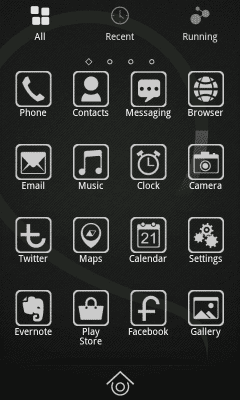 Скриншот приложения SP GO Locker Theme - №2