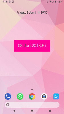 Скриншот приложения Metro date uccw skin - №2