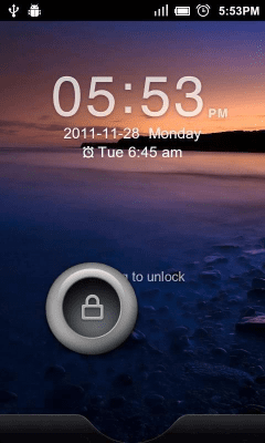 Скриншот приложения GO Locker Sense Theme - №2
