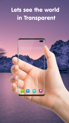 Скриншот приложения Transparent Live Wallpaper - №2