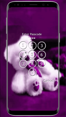 Скриншот приложения Teddy Bear Lock Screen - №2