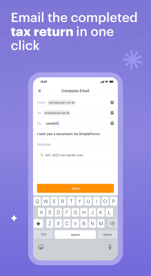 Скриншот приложения e-taxfiller: edit pdf forms - №2