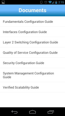 Скриншот приложения Cisco Tech Docs - №2