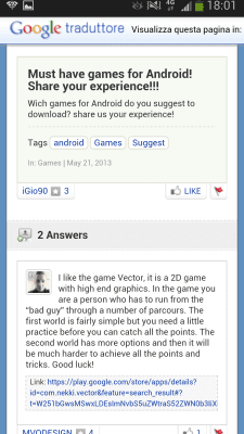 Скриншот приложения AskAndroid - №2