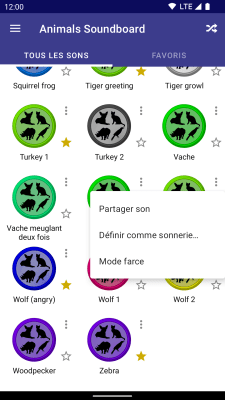 Скриншот приложения Animals Soundboard - №2