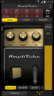 Скриншот приложения AmpliTube Free/SamsungProAudio - №1