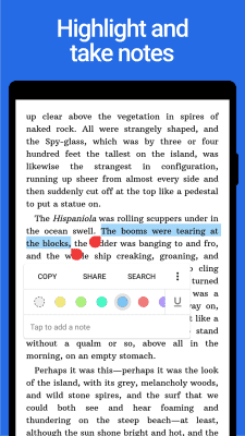 Скриншот приложения Lithium: EPUB Reader - №2