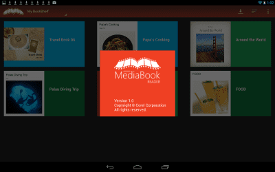 Скриншот приложения Roxio MediaBook Reader - №1