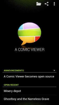 Скриншот приложения Droid Comic Viewer - №2