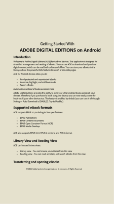 Скриншот приложения Adobe Digital Editions - №2