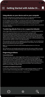 Скриншот приложения Adobe Digital Editions - №2