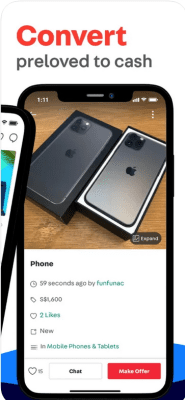 Скриншот приложения Carousell - Snap to Sell, Chat to Buy - №2