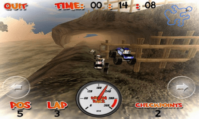 Скриншот приложения DreamRace 4x4 Free - №2