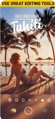 Скриншот приложения InstaPlace: beautiful photo checkins & postcards - №2