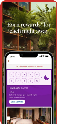 Скриншот приложения Hotels.com - №2