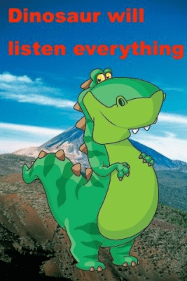 Скриншот приложения Talking Dinosaur - №1