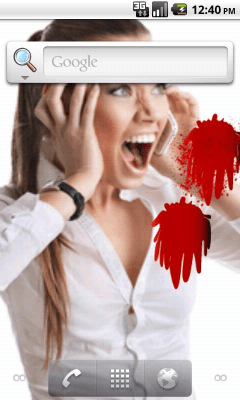 Скриншот приложения Blood Scare Prank - №2