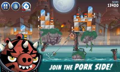 Скриншот приложения Angry Birds Star Wars II Free - №2