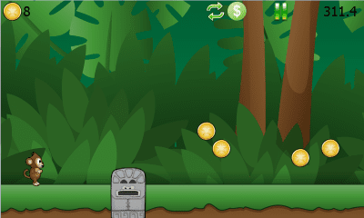 Скриншот приложения Ricky Monkey Runner Free - №2