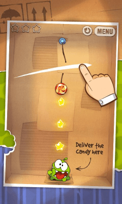 Скриншот приложения Cut the Rope - №2