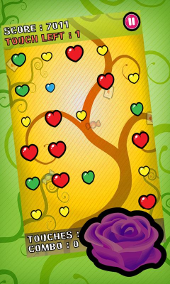 Скриншот приложения Bubble Blast Valentine - №2
